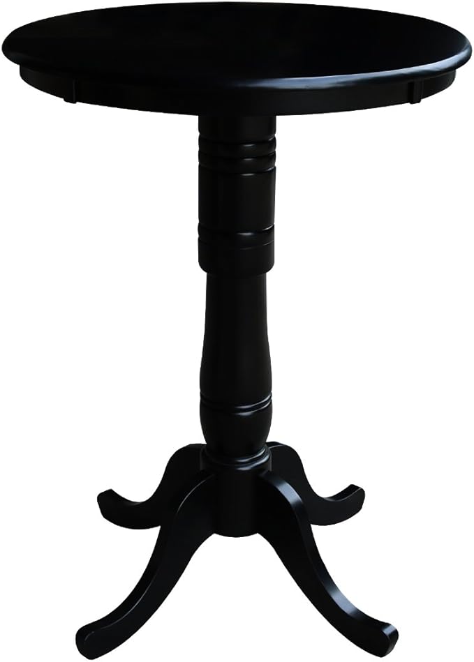 International Concepts 30" Round Top Pedestal Table, Bar Height-40.9" by InternationalConcepts
