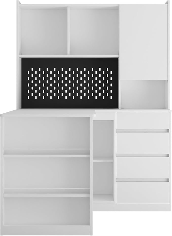 KEIKI L Shaped Home Office Desks - Image 6