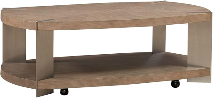 Liberty Furniture Harlow Living Room Oval Cocktail Table - Image 2
