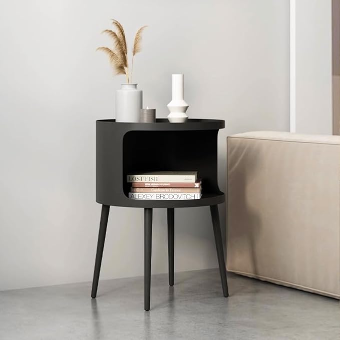 Modern Side Table, Round end Table - Image 4