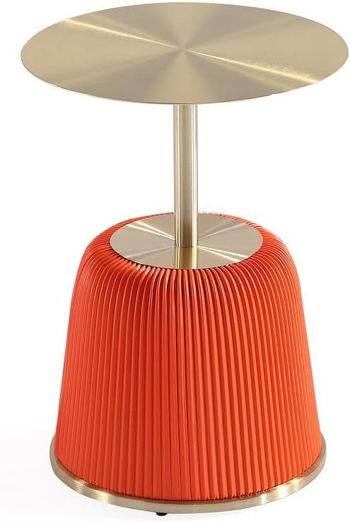 Manhattan Comfort Anderson Modern 15.75" Round End Tables 1.0 - Image 8