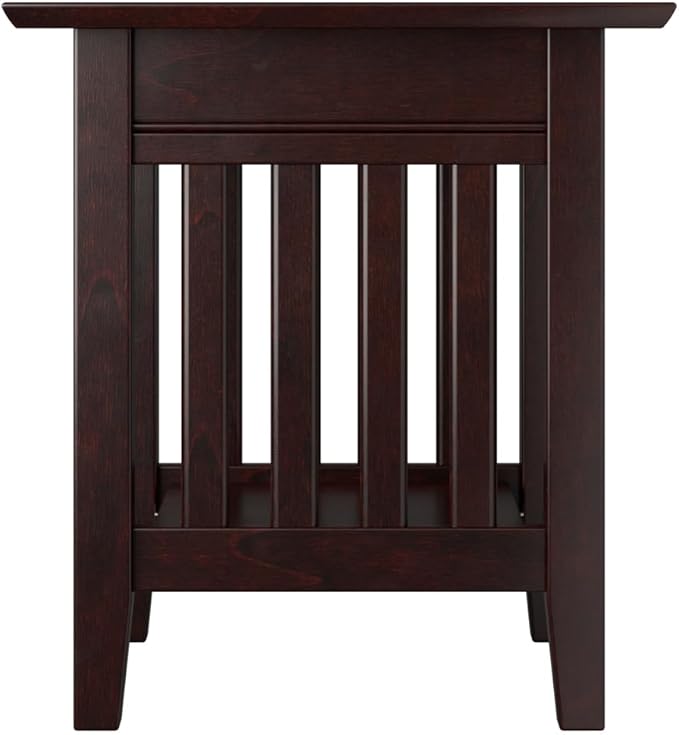 AFI, Mission End Table with Charging Station - Image 6