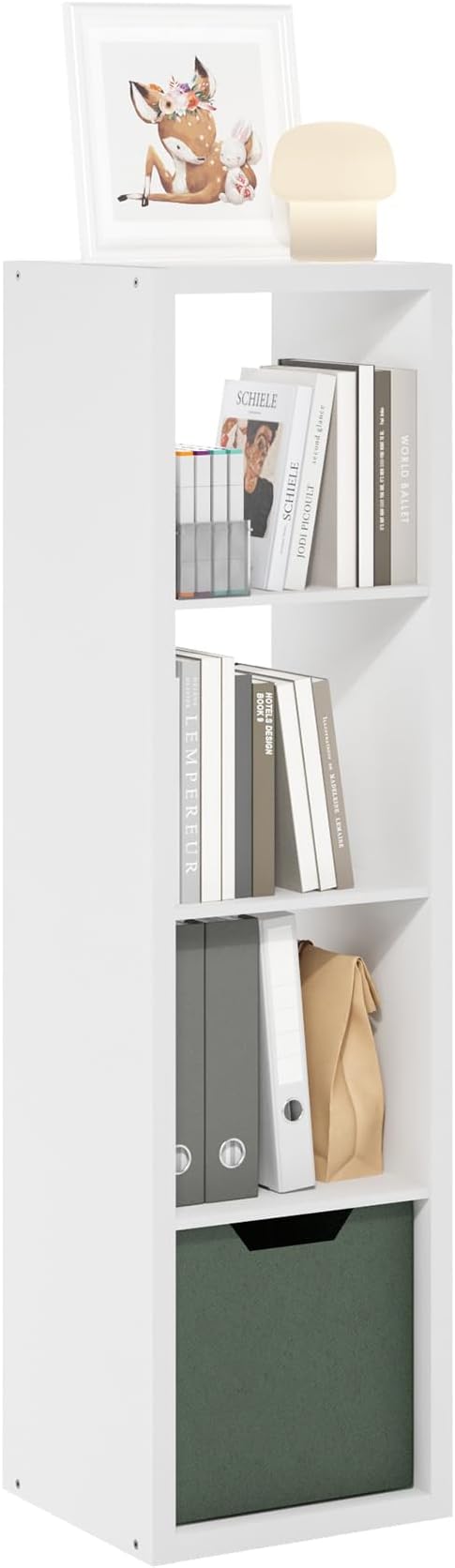 Furinno Cubicle Open Back Decorative Verticle Cube Storage Organizer by Furinno-FitsYourSpaceFitsYourBudget