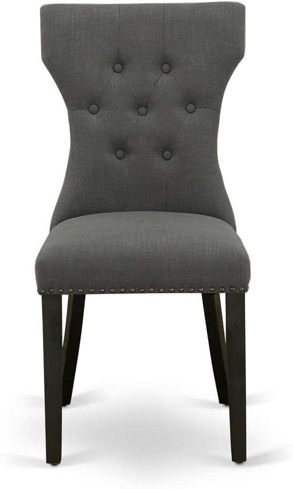 East West Furniture GAP6T50 Gallatin Parson Chairs - Image 4