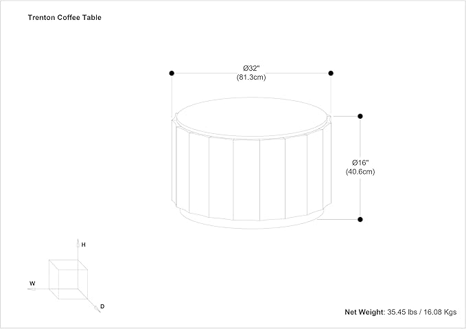SIMPLIHOME Trenton Coffee Table - Image 3
