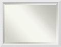 Amanti Art White Bathroom Mirror by AmantiArt