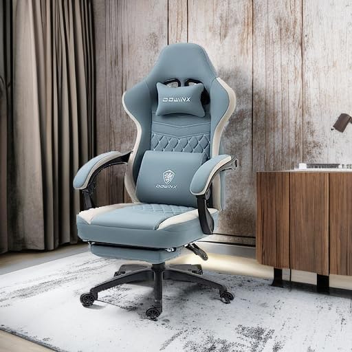 Dowinx Gaming Chair Breathable Fabric Game Chair - Image 2