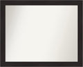 Amanti Art Brown Bathroom Mirror by AmantiArt