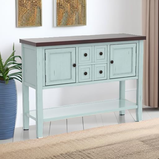 Merax Wood Farmhouse Buffet Sideboard Table - Image 6