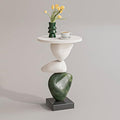 Luxury Coffee Table, Marble Style Side Table by Enjoywhatyoudesireindulgeyourthoughts