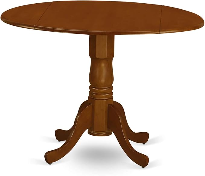 East West Furniture DLPF3-BCH-W 3 Piece Dinette Set - Image 3