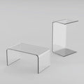 Acrylic Side Table, Bedroom and Office by MESAILUP