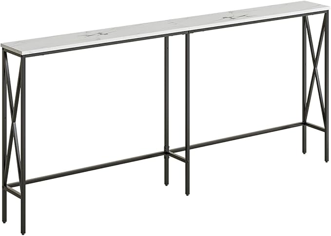 Masupu 70.9" Console Table, Modern Narrow Long Sofa Table Behind Couch by Masupu