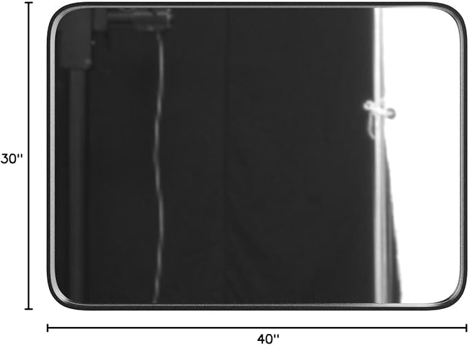 TokeShimi 40 x 30 Inch Wall Mirror - Image 9