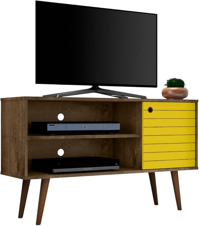 Manhattan Comfort Liberty Mid Century Modern TV Stand - Image 9