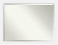 Amanti Art White Bathroom Mirror by AmantiArt