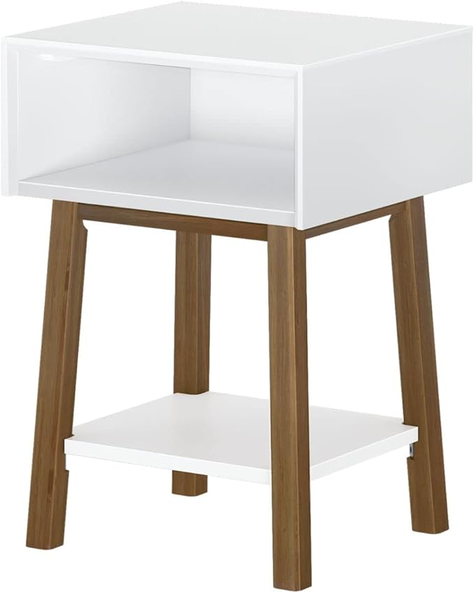 Plank+Beam Wooden Side Table - Image 4