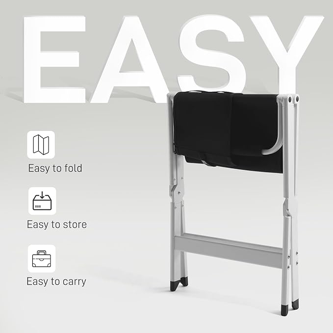 EVER ADVANCED Aluminum Directors Chair, Folding Studio Movie Chairs Camping - Image 5