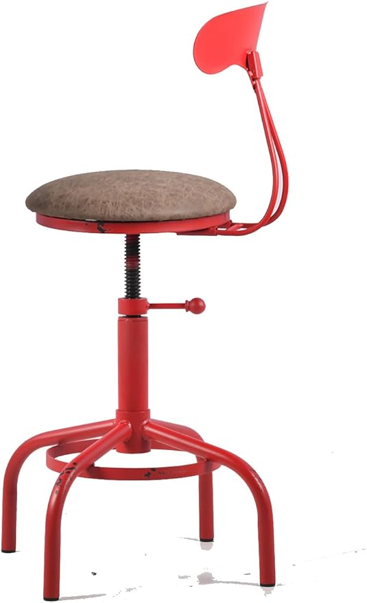 Topower Home Kitchen Stool, Industrial Counter Stool, Height Adjustable Swivel - Image 6