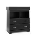 Storkcraft Brookside 2 Drawer Changing Table Dresser – GREENGUARD Gold Certified by Storkcraft