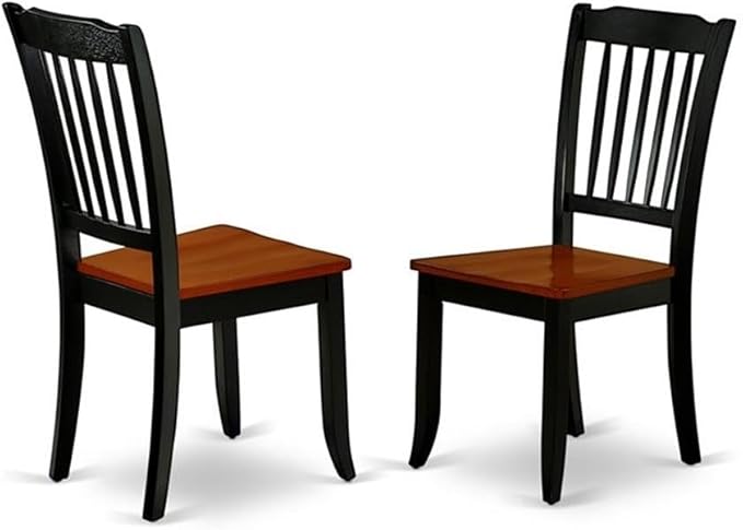 East West Furniture QUDA5-BCH-W 5 Piece Dinette Set - Image 5