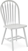 IC International Concepts Solid Wood Windsor ArrowBack Dining Chair by InternationalConcepts