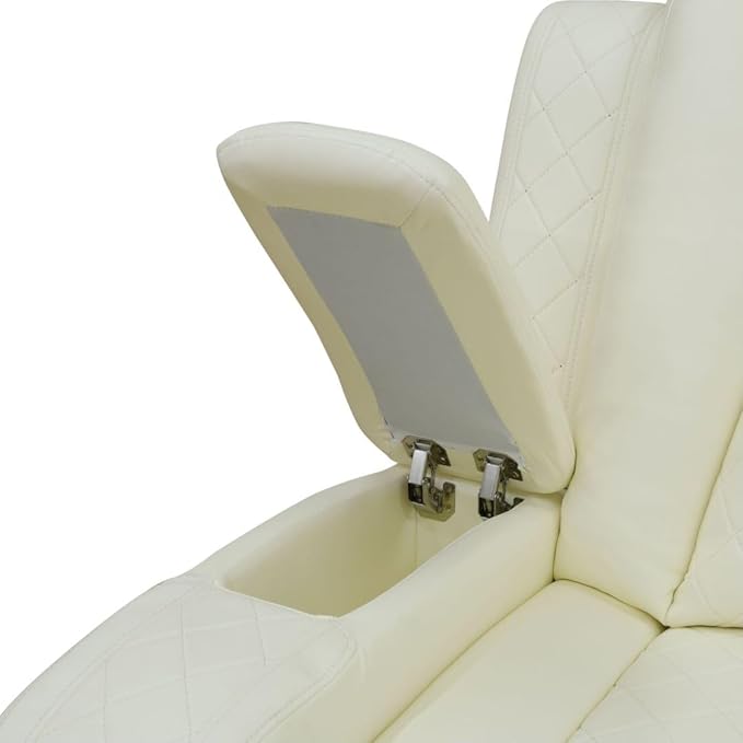 Electric Power Recliner Sofa Living Room Furniture, Comfy Home Theater - Image 4