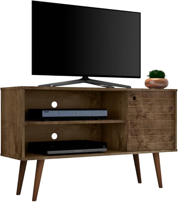 Manhattan Comfort Liberty Mid Century Modern TV Stand - Image 9