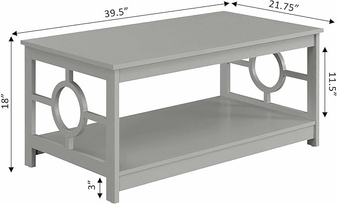 Convenience Concepts Ring Coffee Table - Image 3