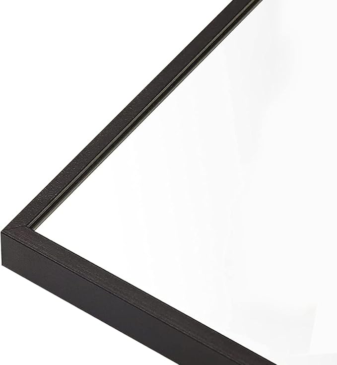 Koonmi Black Mirrors for Wall, 36x48 Inch Bathroom Mirror, Rectangular Wall - Image 5