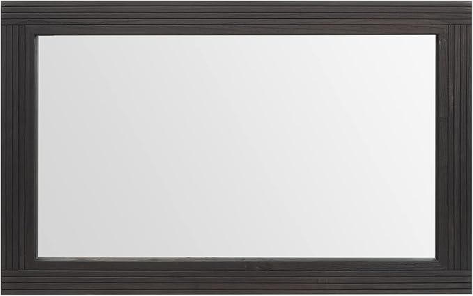 YOSHOOT Hand-Made Wooden Spliced Wall Mirror - Image 4