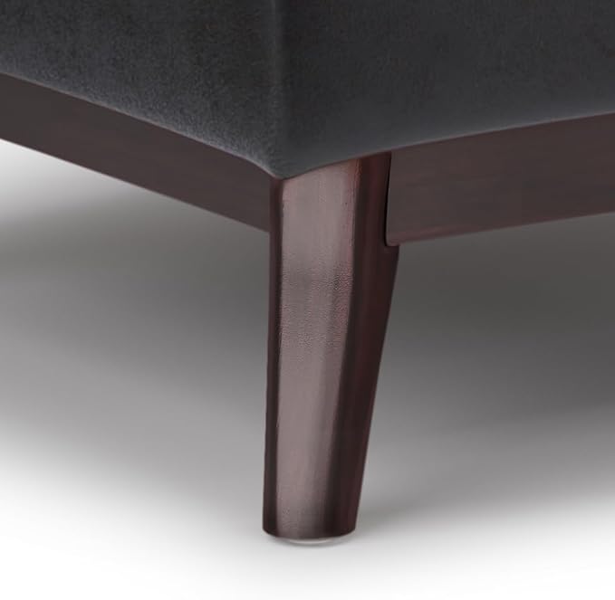 SIMPLIHOME Owen 34 inch Wide Mid Century Modern Rectangle Tray Top Small Coffee - Image 8