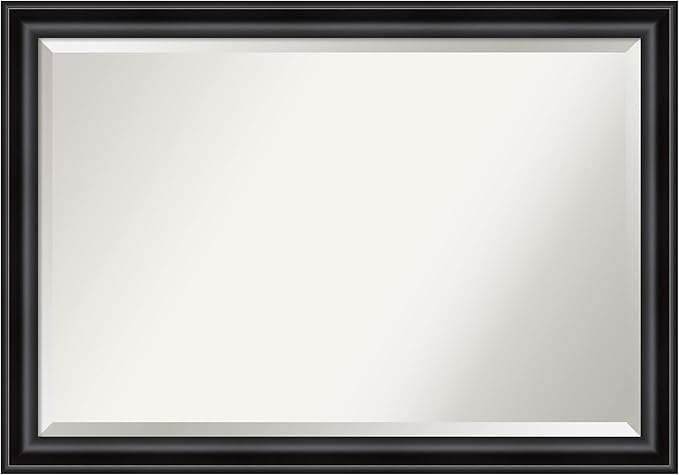 Amanti Art Black Bathroom Mirror by AmantiArt