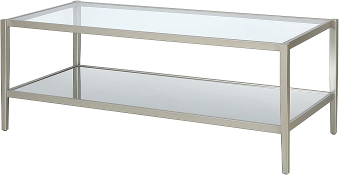 Henn&Hart 45" Wide Rectangular Coffee Table - Image 5