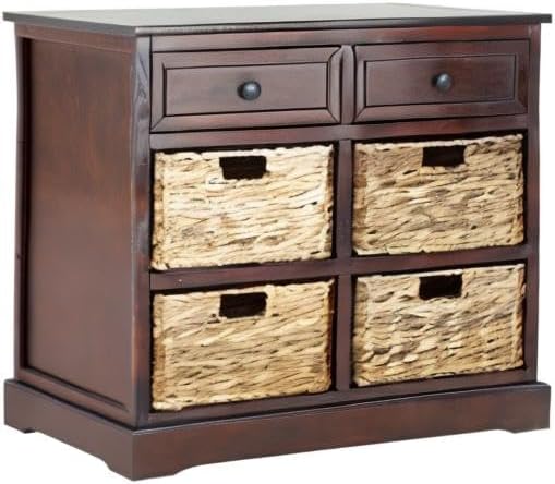 SAFAVIEH American Homes Collection Herman Vintage Grey Storage Unit - Image 12