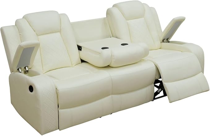 Electric Power Recliner Sofa Living Room Furniture, Comfy Home Theater - Image 8