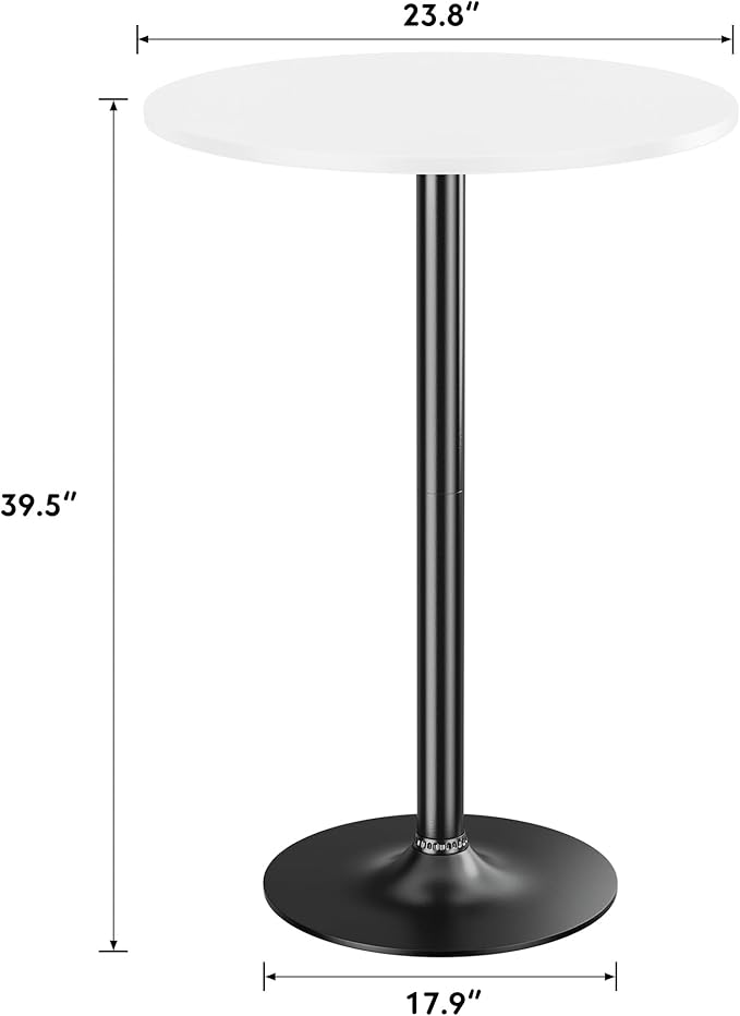 Shahoo Round Bar Table, Cocktail Tables - Image 3
