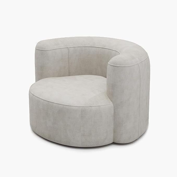 Acanva Luxury Modern Tight Curved Back Velvet Sofa, Minimalist Style Comfy Couch - Image 7
