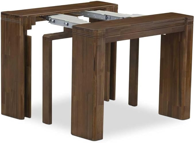 X07FO-BC8-18 - 10 Pieces Modern Dining Set contains an Extendable Rectangle - Image 9
