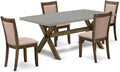 East West Furniture X797MZ716-5 5 Piece Kitchen Table Set by EastWestFurniture