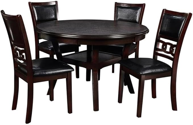 New Classic Furniture Gia 5-Piece Round Dining Set by NewClassicFurniture