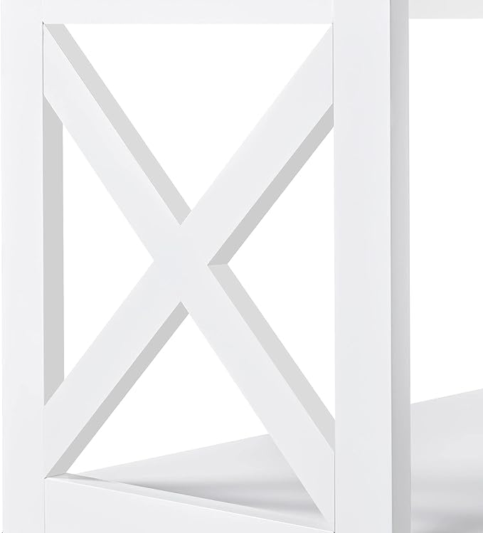 Yaheetech Entryway Table with Storage Shelves, Console Table with Power Outlets - Image 8