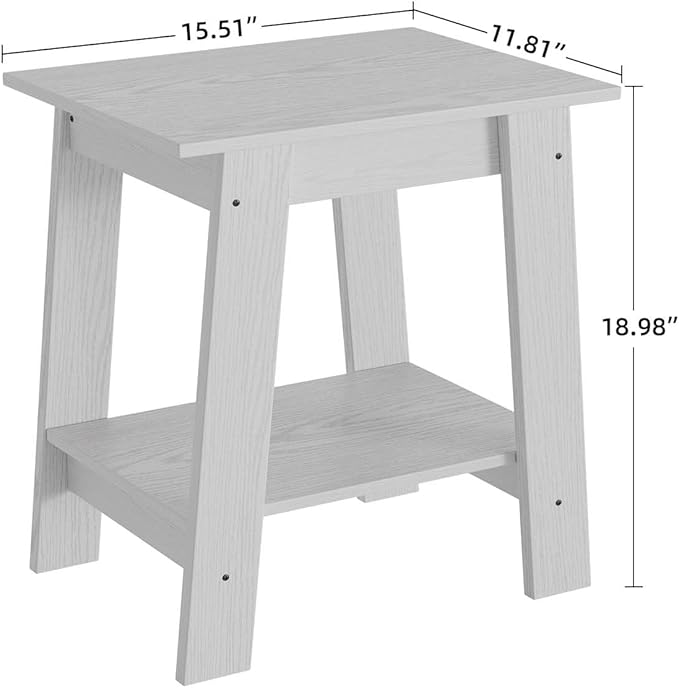 Garvee End Table, Side Table - Image 3