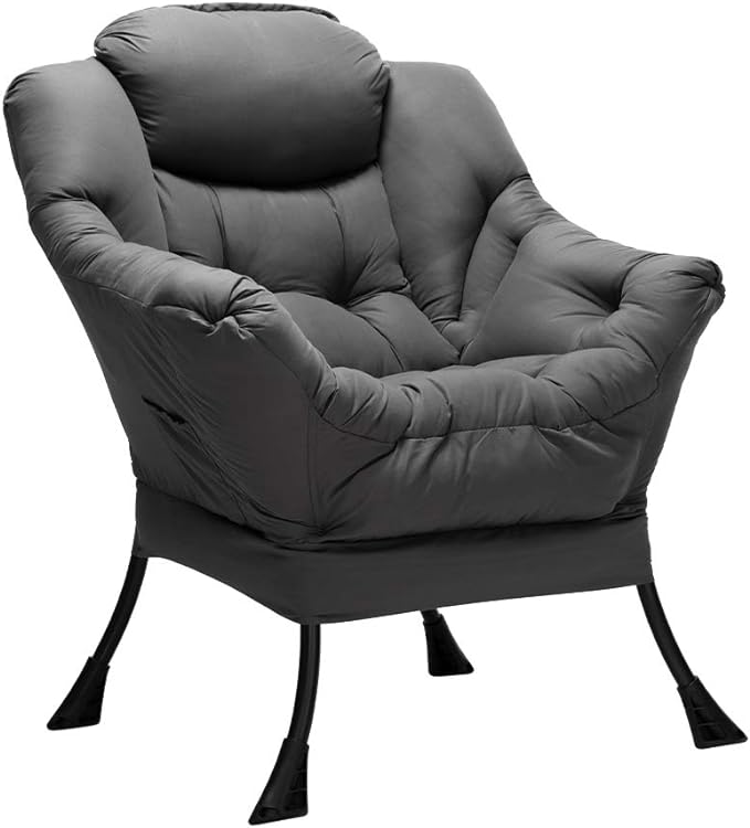 HollyHOME Large Fabric Lazy Chair by HollyHOME