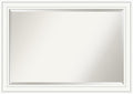Amanti Art White Bathroom Mirror by AmantiArt