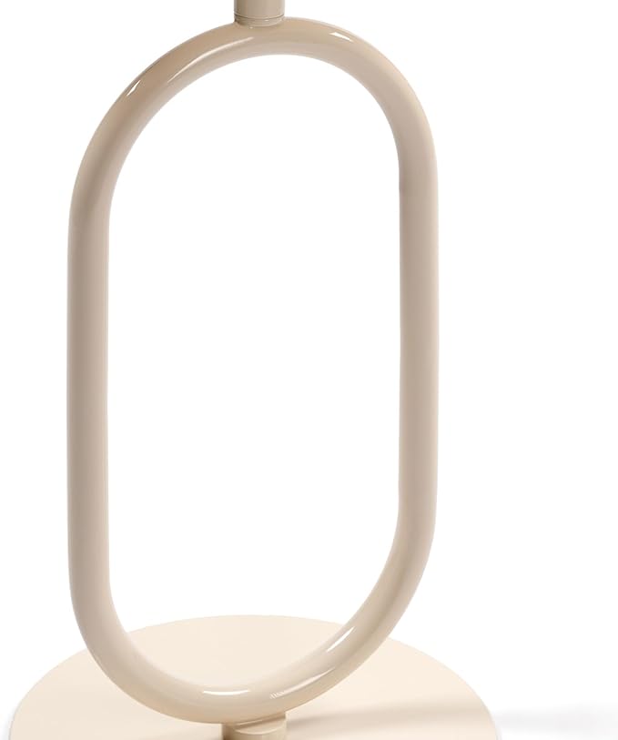 Lantern-Shaped Metal End Table, Small Round Side Accent Pedestal Modern Coffee - Image 6