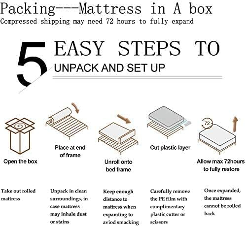 Vesgantti 8 Inch Multilayer Hybrid Queen Mattress - Image 7