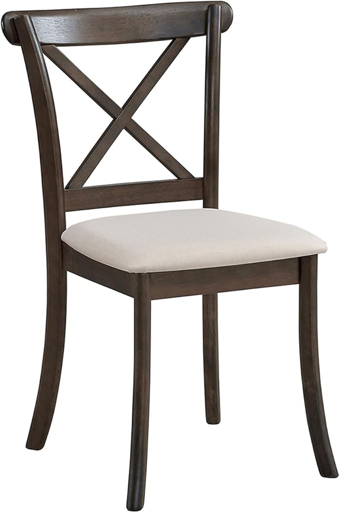Wooden Dining Chairs Set of 2, Kitchen Chairs Upholstered Dining Chair - Image 5