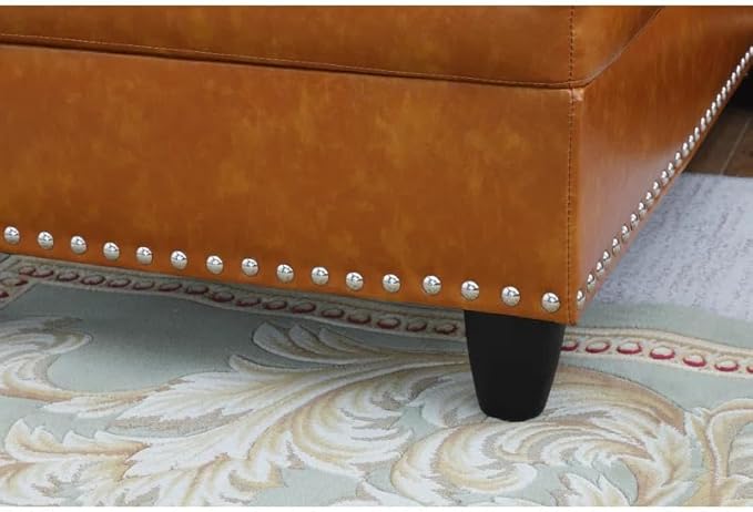 Ball & Cast 98" L Shaped Sectional Couch - Image 7