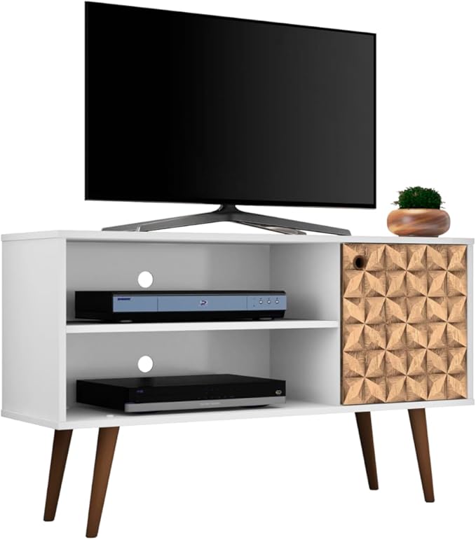 Manhattan Comfort Liberty Mid Century Modern TV Stand - Image 9